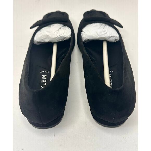 Anne Klein Kalea Ballet Flat Black Suede Size 7.5 M NWT - Picture 7 of 9